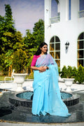 Neel Abha saree