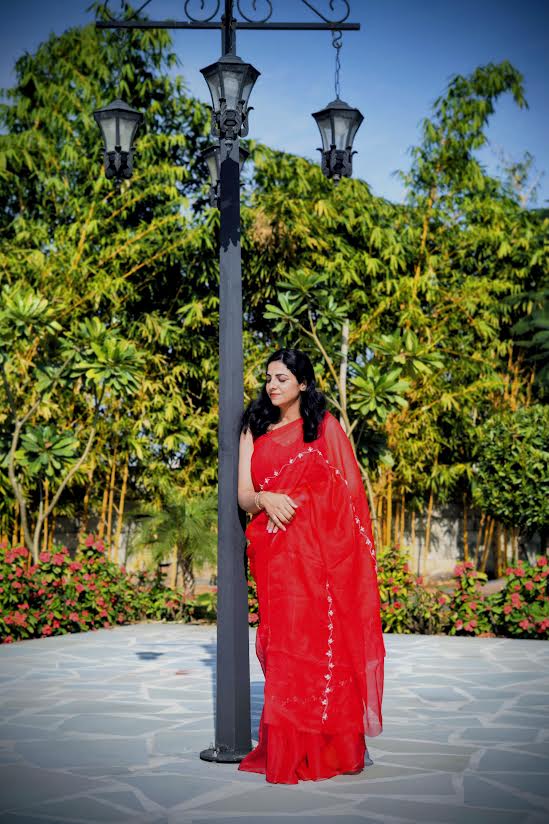 Kusum raag saree