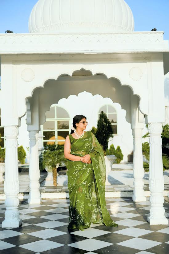 Loomed in Green