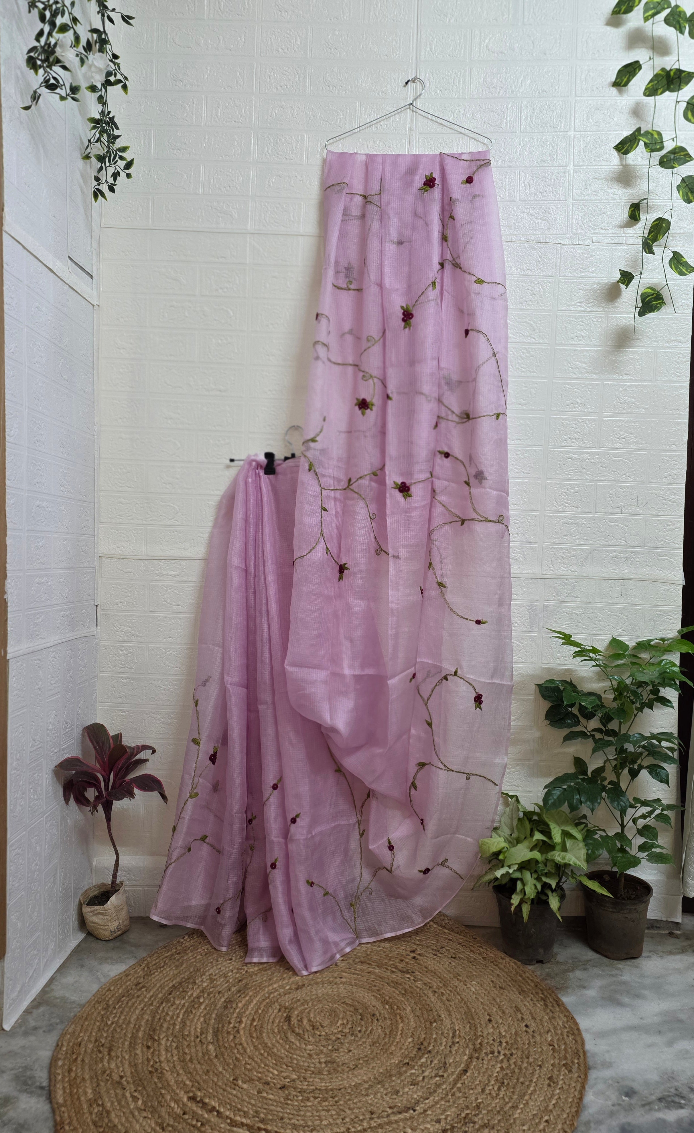 Lavender rose jaal
